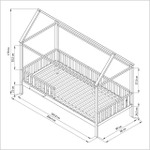 Кровать Авила 90х200