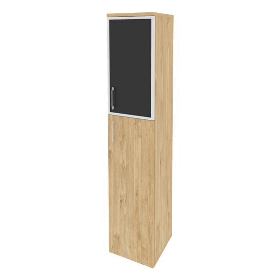 Оникс Шкаф высокий узкий правый O.SU-1.7 R (R) black  400*420*1977