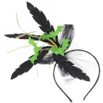 Ободок карнавальный «Темная королева», цвета в ассортименте