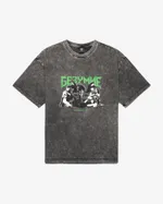 Футболка Питерский щит Безумие темно-серая