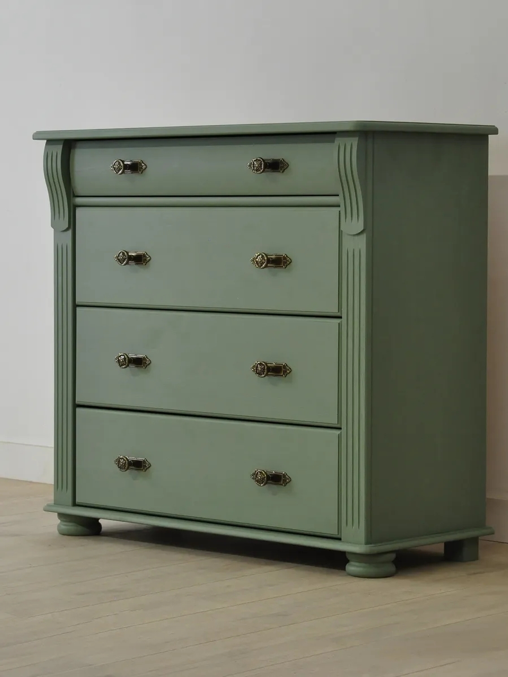 Комод деревянный 91х42х85 Сюзанна 4 ящика