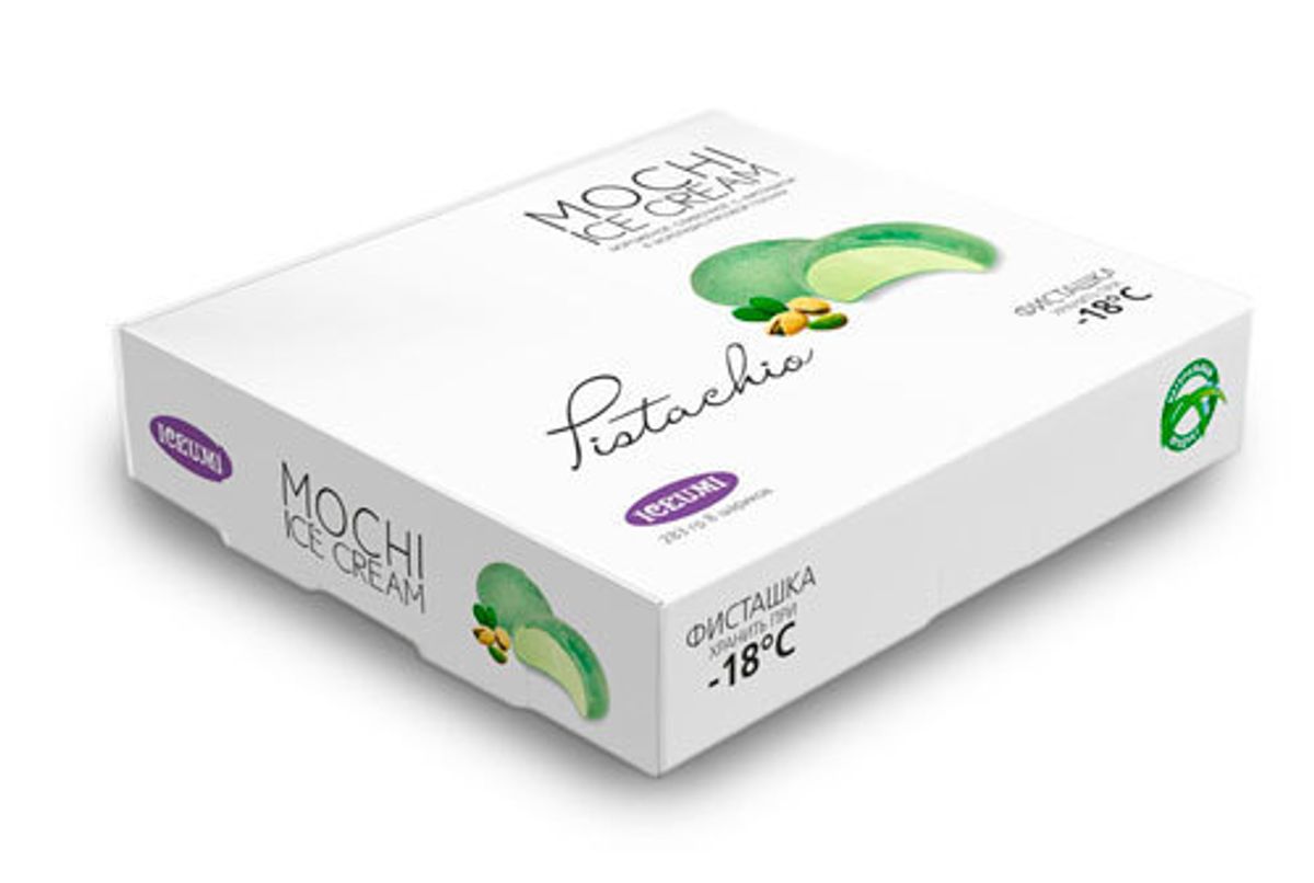 Мороженое Фисташка Mochi, 35г*8шт