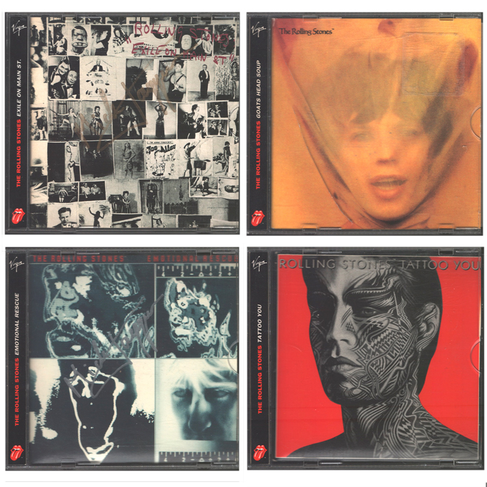 Комплект / The Rolling Stones (1972, 1973, 1980, 1981)(4 Mini LP CD)