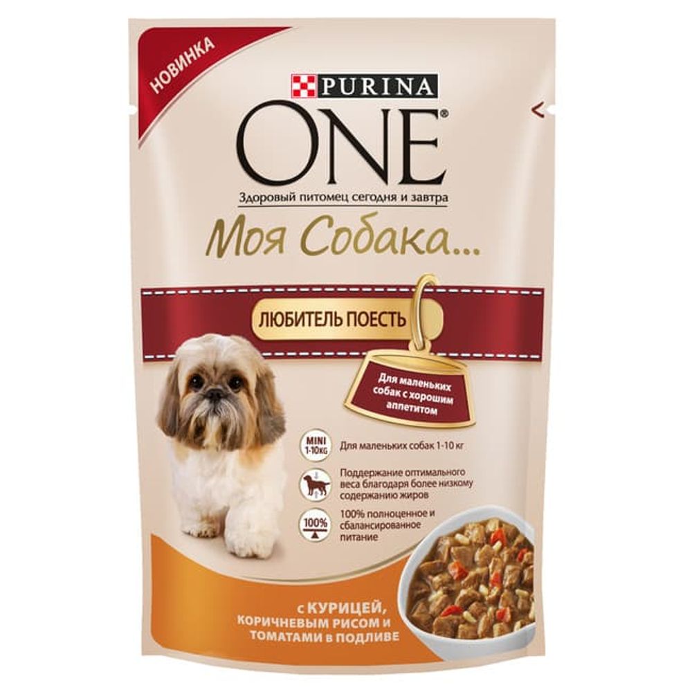 *ONE "Любитель поесть" с Курицей, Рисом и Томатами 100г