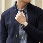 ZEPPELIN Automatic Mechanical Movement Men"s Watches Watch Silver Dial