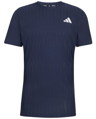 Мужская теннисная футболка Adidas Climacool+ Freelift - legend ink
