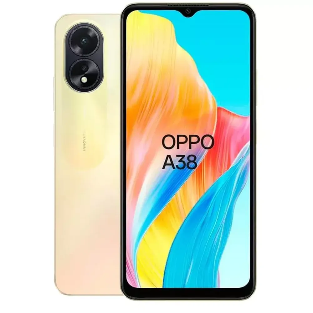 Смартфон OPPO A38, Glowing Gold (OPPO A38 Glowing Gold)