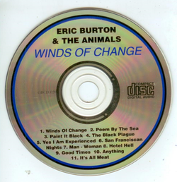 Eric Burdon & The Animals - Wing Of Shange (CD)