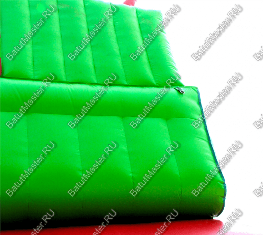 Батут-горка "Дракон 3" с шипами, два входа 10*5*8 м