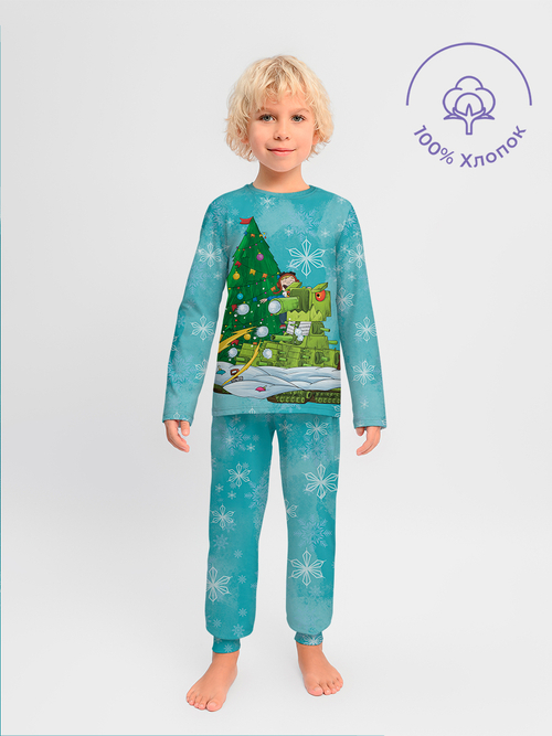 Пижама с длинным рукавом Геранд Gerand танки