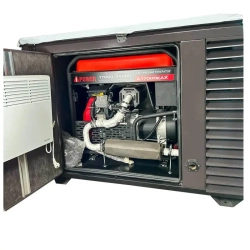 A-iPower A17000EAX бензиновый генератор в зимнем кожухе 1700SS RAL 8019 с блоком АВР 400В/100А (8 pin) УТ-11183918/29111