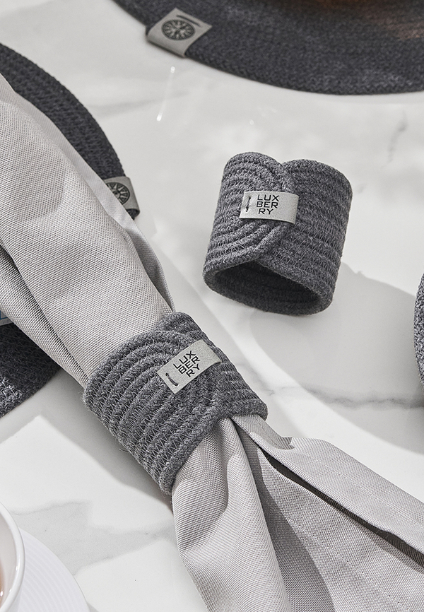 Сервировочное кольцо Luxberry Table Line графитовое