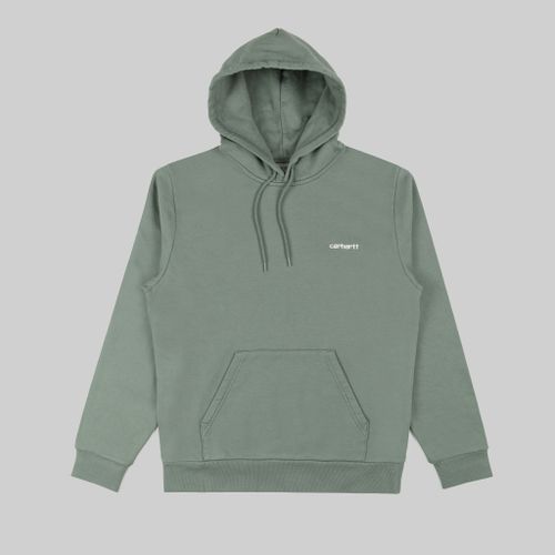 Толстовка мужская Carhartt WIP Script Embroidery Hooded артикул:I033658_park - купить в магазине Дайс