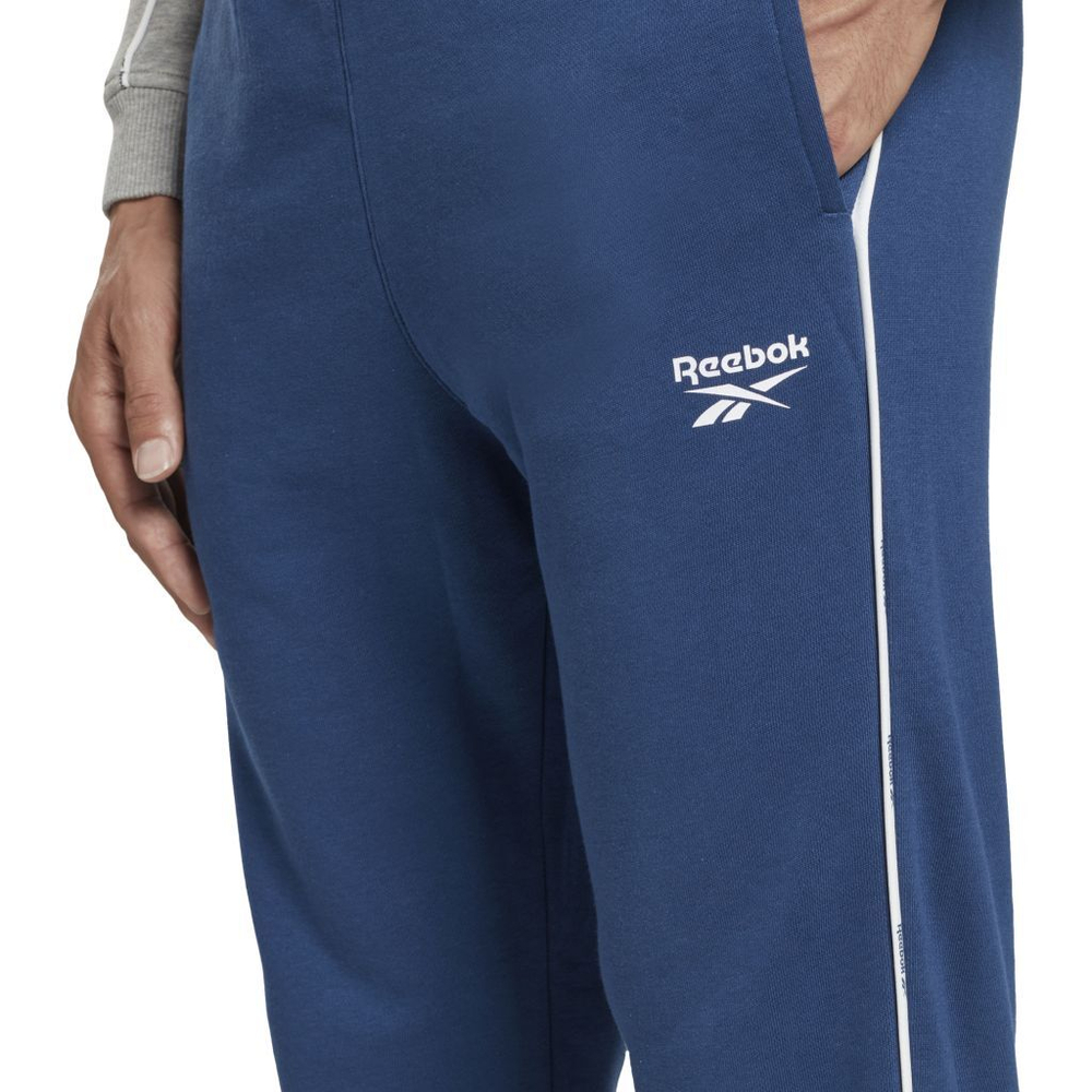Теннисные брюки Reebok Wor Piping Jogger M - batik blue
