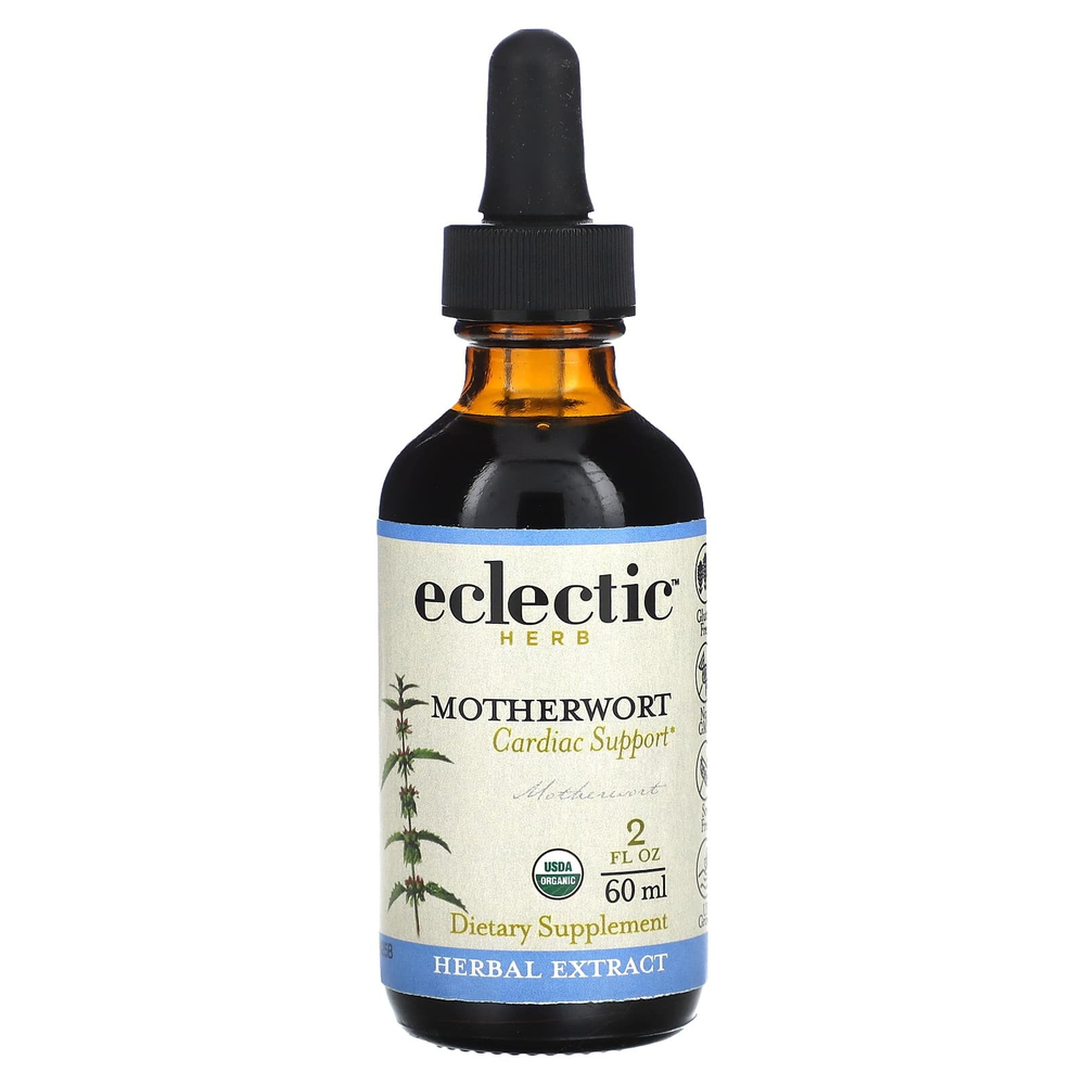 Eclectic Herb, Экстракт пустырника, 500 мг, 60 мл (2 жидк. Унции)