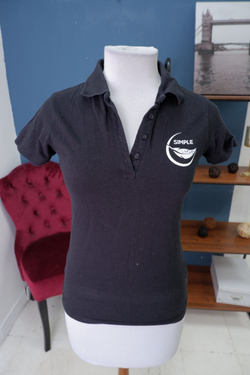 Футболка-поло Sol's с логотипом 44 размер