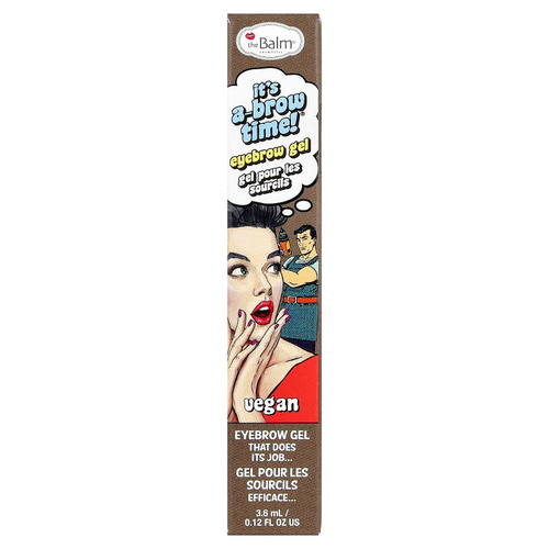 theBalm Cosmetics, It's A-Brow Time!®, гель для бровей, коричневый, 3,6 мл (0,12 жидк. унции)