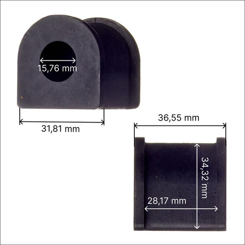 Втулка стабилизатора заднего Avantech ABH0122