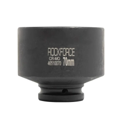 Головка ударная глубокая 70мм 3/4''6гр. RockForce##Rock FORCE RF-46510070