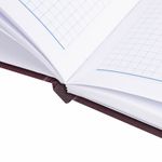 Блокнот МАЛЫЙ ФОРМАТ (110х147 мм) А6, 80 л., ламинированная обложка, выборочный лак, клетка, BRAUBERG, "Время", 123242