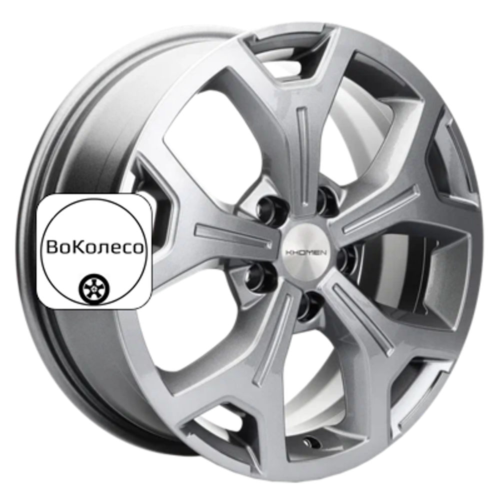 6,5x17/5x108 ET33 D60,1 KHW1710 (Chery Tiggo/Tiggo 7 Pro) Gray Khomen Wheels