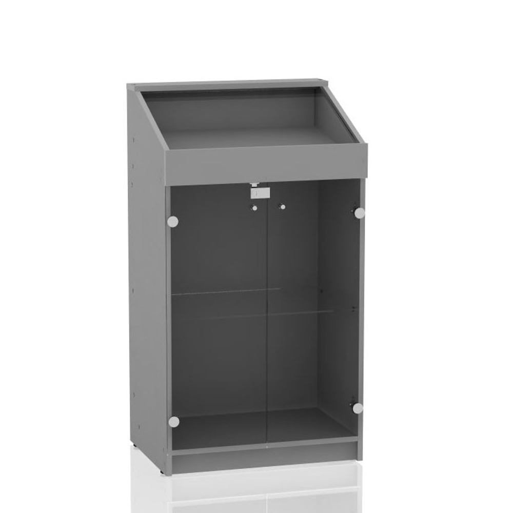 Музейная витрина с наклоном 600х450