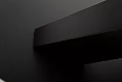 "Юпитер" стол интерьерный раздвижной обеденный из керамики, цвет белый глянцевый