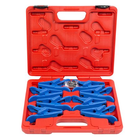 Цена на МАСТАК (102-10001C) Набор заглушек для патрубков с металлическими наконечниками, кейс, 8 предметов