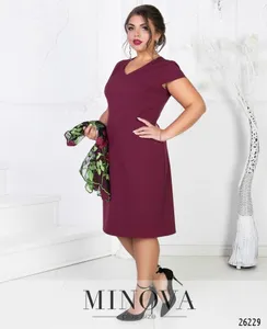 Платье 327-бордо Minova