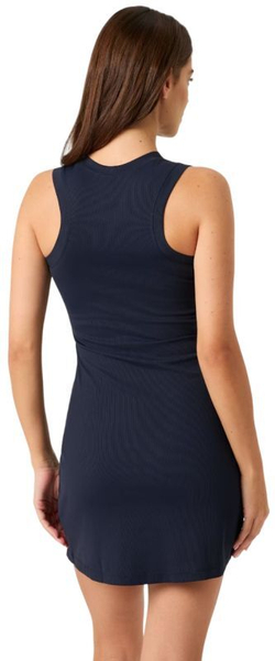 Теннисное платье Björn Borg Ace Ribbed - небесный