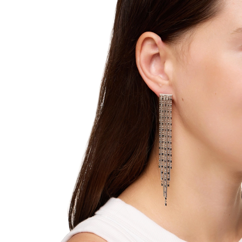 Серьги Водопад