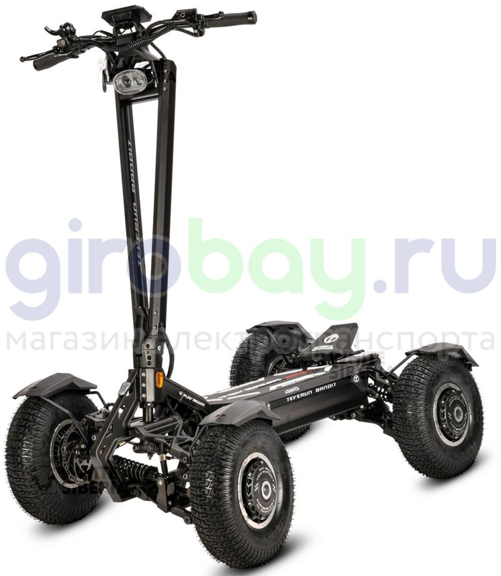 Электросамокат WHITE SIBERIA TEVERUN BANDIT 4x4 7200W 60V/60AH фото №5