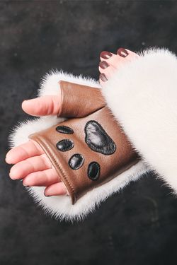 Брелок из меха «Енотик»