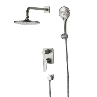 душевая система LEMARK Bronx "Тропический дождь", встраиваемая, графит LM3729GM