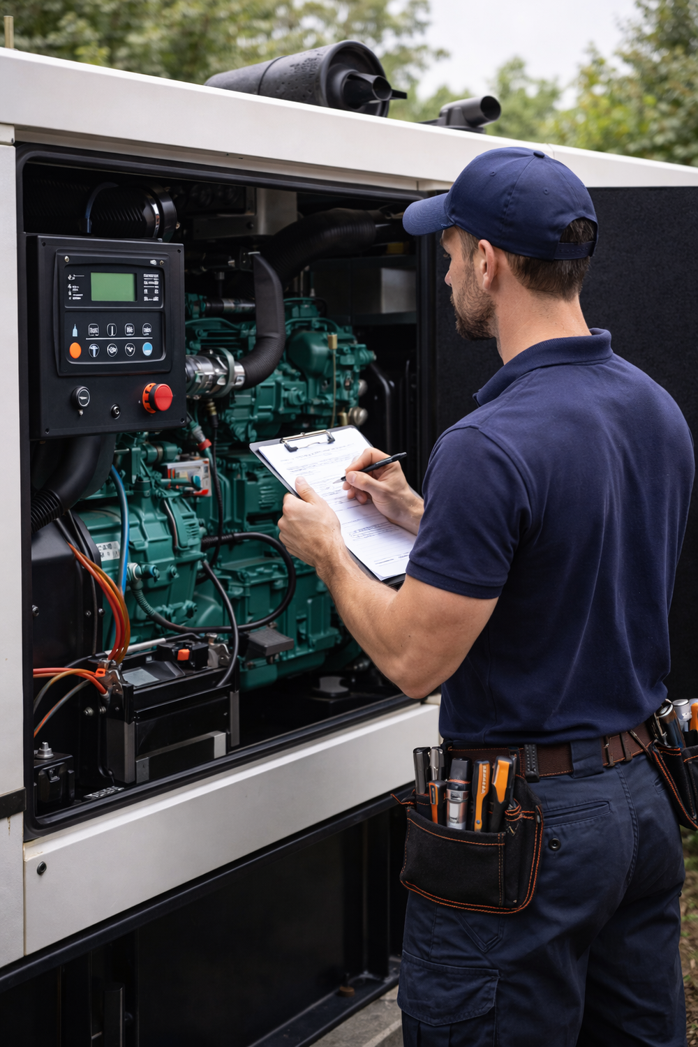 Монтаж Дизель-генераторных установок