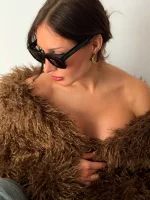 Серьги винтажные малахит, Золотые