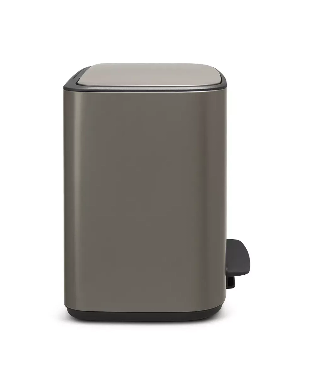 Brabantia - Контейнер для мусора Bo 3х11л с сегрегацией, платина / артикул   121067  / GTIN 8710755121067