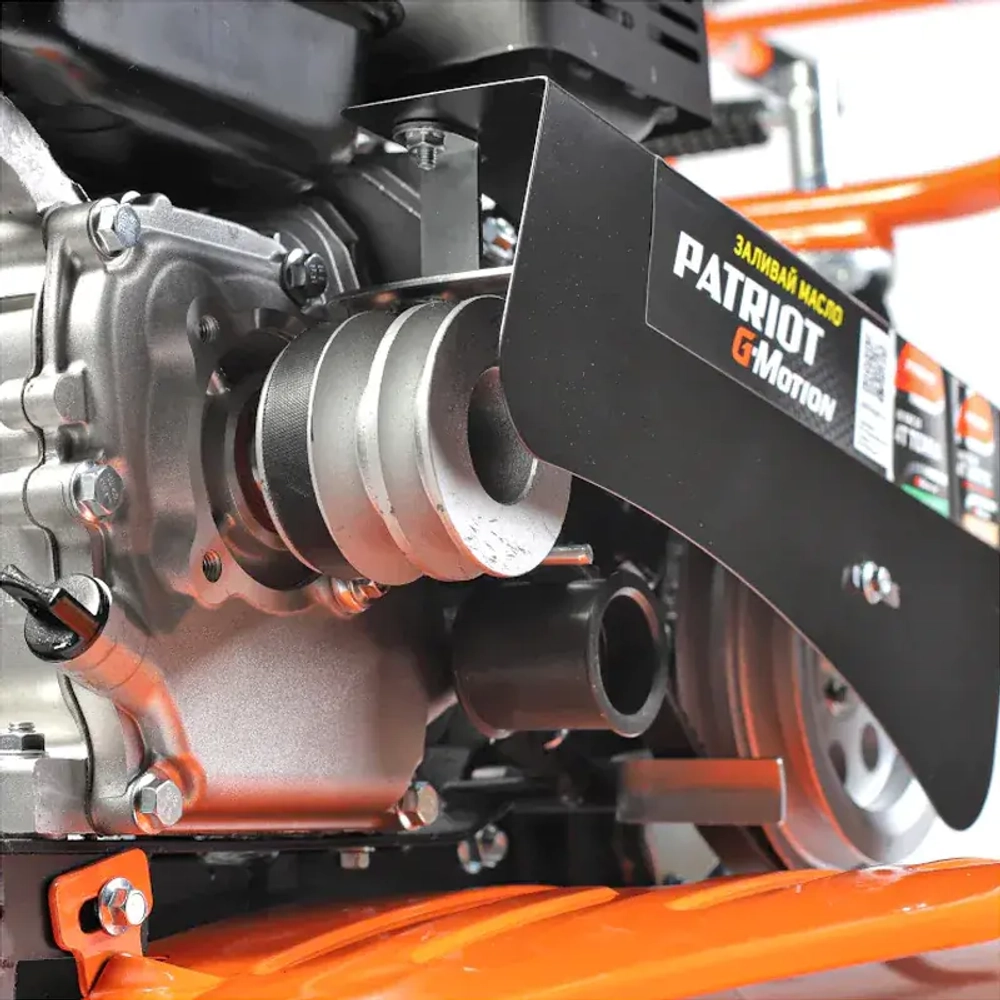 PATRIOT КАЛУГА М мотоблок бензиновый с пониженной передачей и колесами X-Drive 440107004