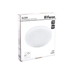 Светильник встраиваемый светодиод, Feron, AL509, 34 Вт, LED, 4000 К, 3400 Лм, IP20, бел св, 41567