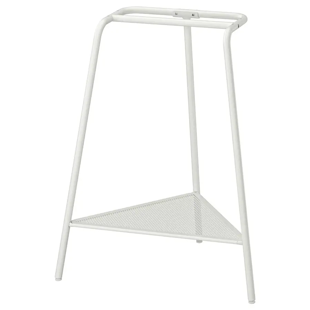 Письменный стол - IKEA ANFALLARE/TILLSLAG, 140х65 см, бамбук/белый, АНФАЛЛАРЕ/ТИЛЛЬСЛАГ ИКЕА