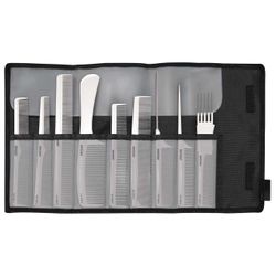 Набор расчесок Jaguar A-Line Ionic (9 шт, ионные, белые)