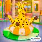 Детский аттракцион 4kids Карусель «Жирафик» c электроприводом