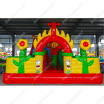 Коммерческий надувной батут "Осьминожье царство"