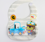 5133360 Нагрудник непромокаемый, мягкий на пороллоне "Мишка"