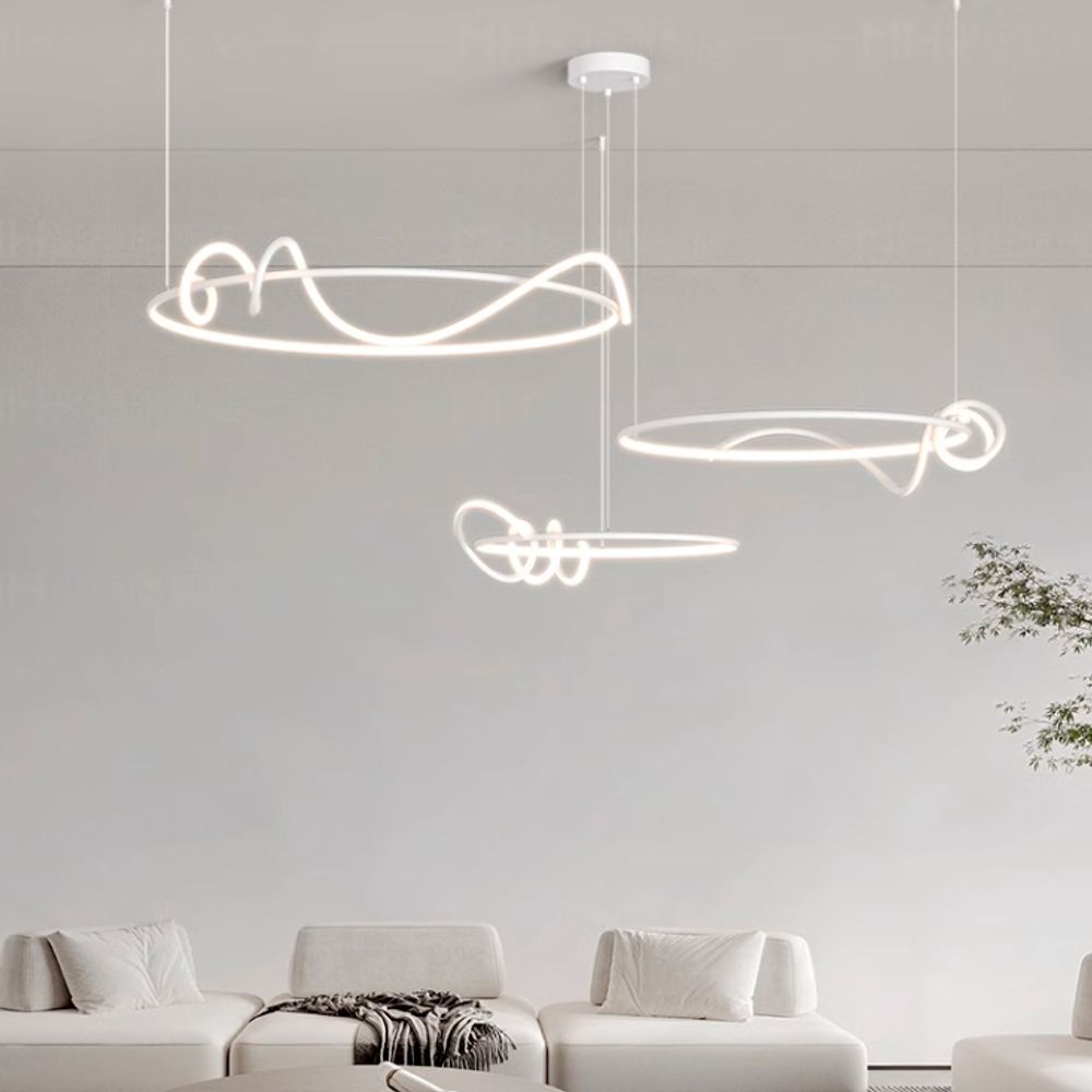 Кольцевая Люстра Raffel Combo D60+80 White By Imperiumloft