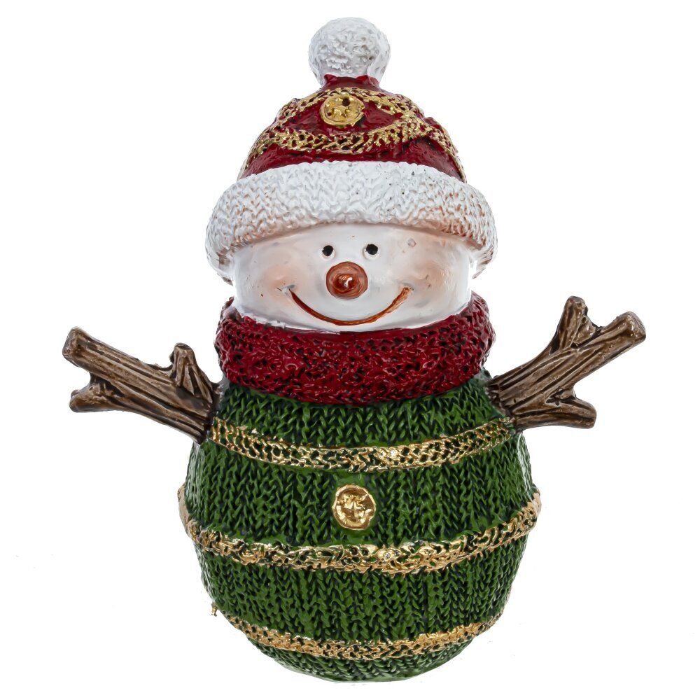 GAEM Фигурка декоративная "Снеговик", L8 W4 H8,5 см, 2в.