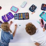 Пенал BRAUBERG, 3 отделения, нейлон, 21х7х7 см, "Puppies", 270839