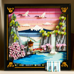 LEGO Art - Японский пейзаж с цветущей вишней 31218