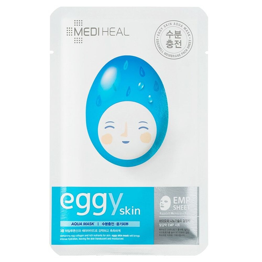 Mediheal Eggy Skin Hydrating Mask увлажняющая тканевая маска