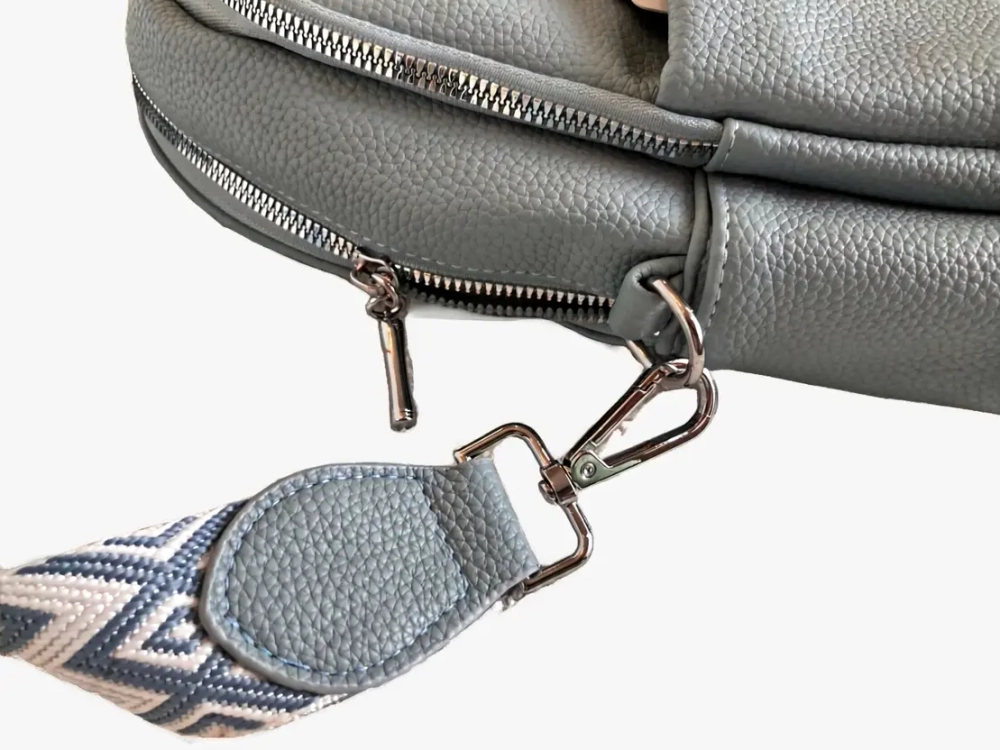 Рюкзак сумка женская из экокожи бежевая QOZA